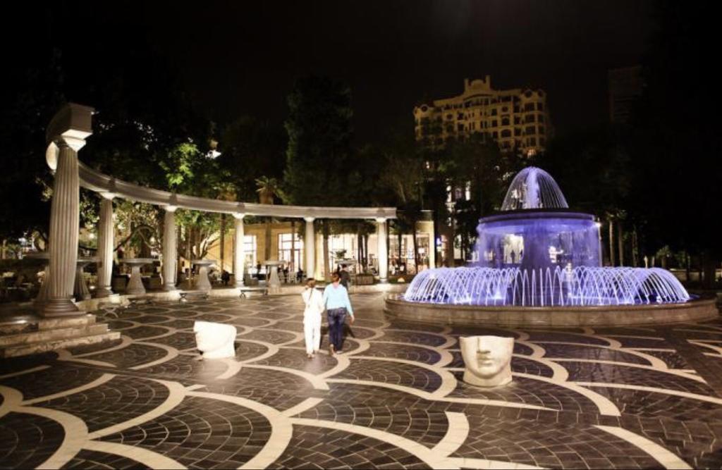 Check-In Apartment Near Fountain Square Vidadi Str باكو المظهر الخارجي الصورة