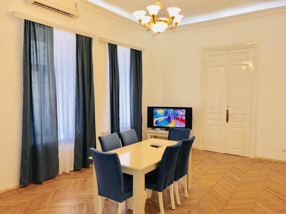 Check-In Apartment Near Fountain Square Vidadi Str باكو الغرفة الصورة