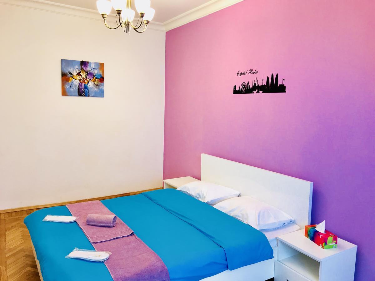 Check-In Apartment Near Fountain Square Vidadi Str باكو المظهر الخارجي الصورة