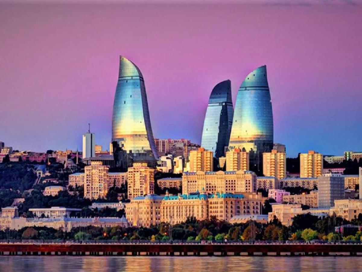 Check-In Apartment Near Fountain Square Vidadi Str باكو المظهر الخارجي الصورة
